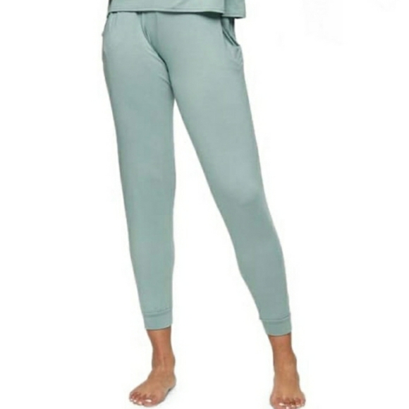 Top shop Joggers Green Blue Sweatpants SZ Small - Picture 3 of 5